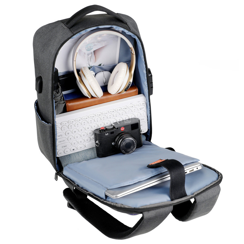 Cross-border men's large-capacity hard-shell backpack, water-resistant, high-end business computer bag, commuting travel backpack Application Scenario