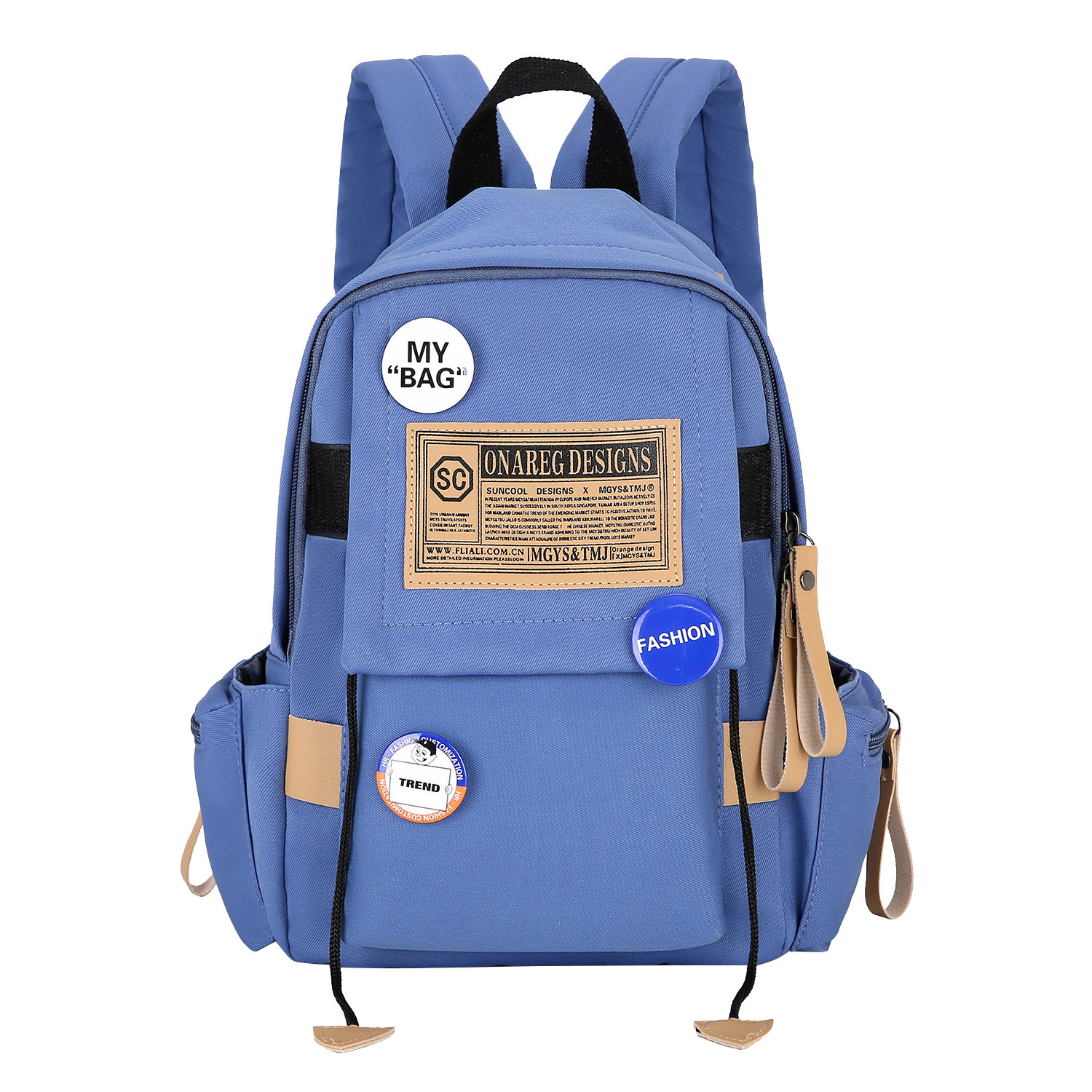 New children's schoolbags, Korean version kindergarten backpacks, cross-border large-capacity fashionable campus backpacks, wholesale study kits Item Picture