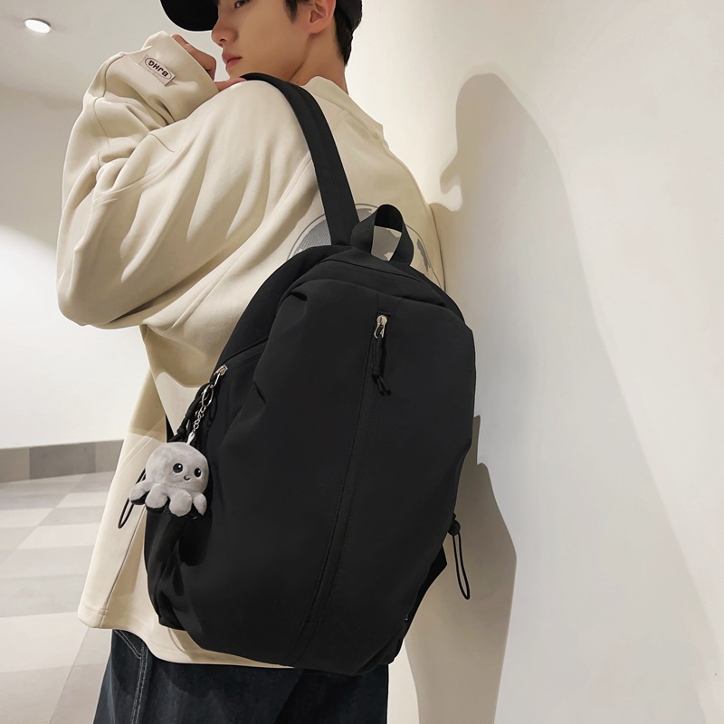Cross-border schoolbags, trendy male college and high school students, large-capacity new cool forest-themed backpacks, travel double backpacks Specification drawing