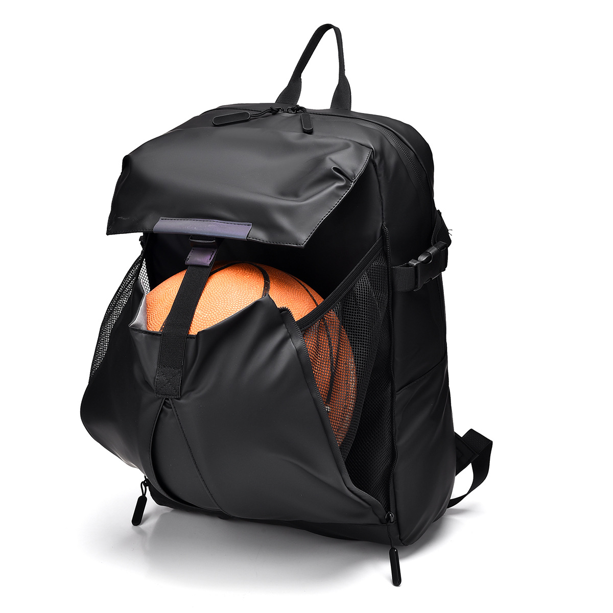 Cross-border men's casual backpacks, large-capacity functional backpacks, multi-functional laptop bags, college student schoolbags details Picture