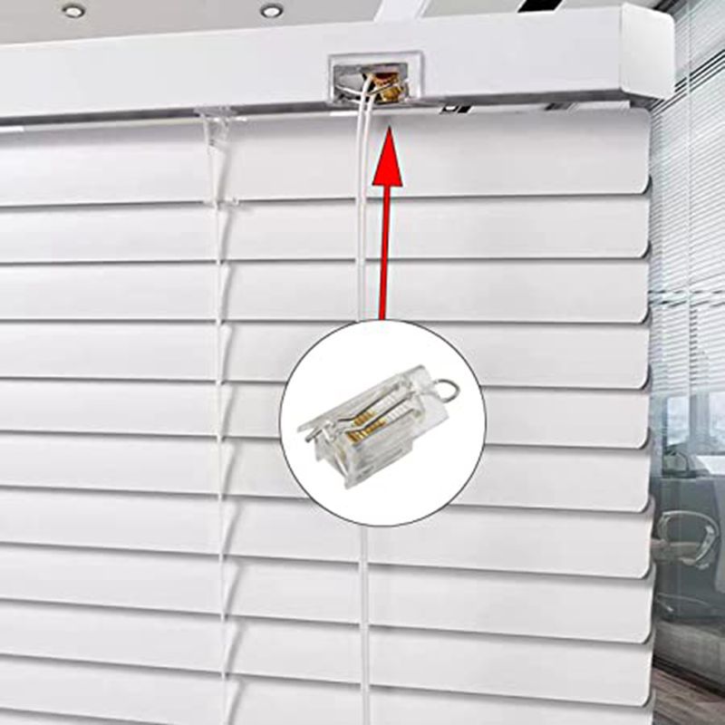 Cross-border retail Venetian blind gear pull rope fixing accessories, bamboo Venetian blind curtain accessories Application Scenario