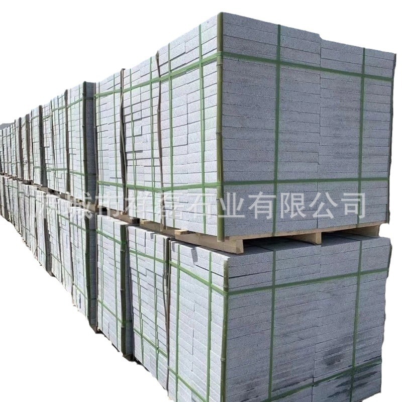 Granite paving stones, sesame grey flamed slabs, sesame white litchi surface, sesame black stone, marble curb stones Item Picture