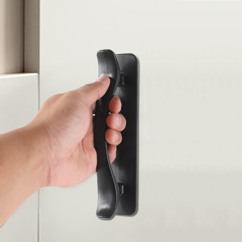 Glass door, wardrobe, adhesive handle, drawer, kitchen cabinet door, main door handle, no need for drilling, window cabinet, refrigerator handle Specification drawing