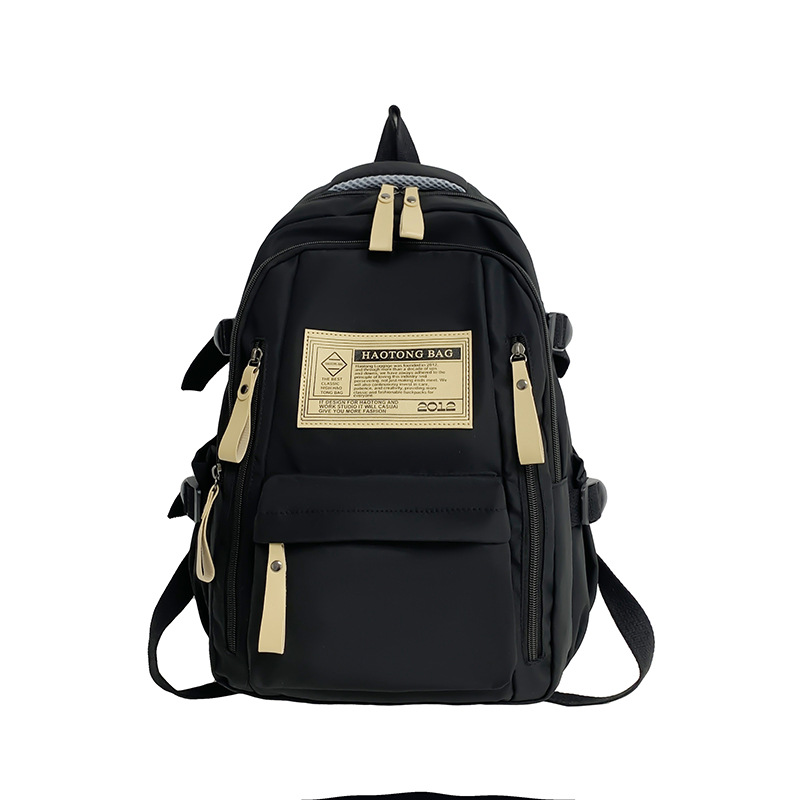 Korean high school and college student schoolbags, simple and fashionable new style backpacks, trendy and casual backpacks for women, and travel bags Item Picture