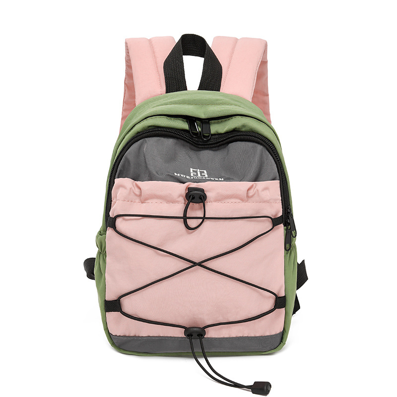 A Japanese-style casual mini backpack with a simple and versatile school style. It is a lightweight backpack for outdoor travel Item Picture