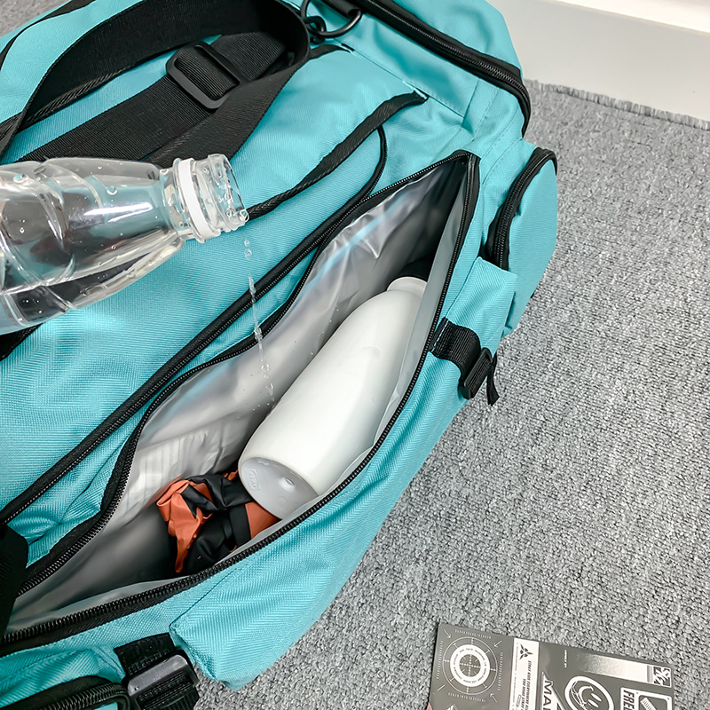 Unisex outdoor sports hiking travel fitness bag, cool backpack, dry and wet separation multi-functional fitness bag details Picture
