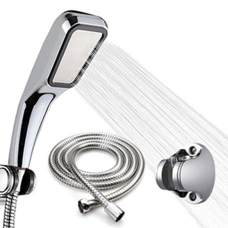 The set of super-strong pressurized showerhead with large water output for bathing, shower and rain, and 300-hole showerhead is available for cross-border orders starting from one piece details Picture