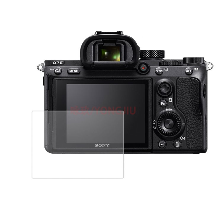 Suitable for SONY A7M3 black card camera tempered film zv1 A7M2 A7II A7R2 RX100 glass film M5/6 Application Scenario