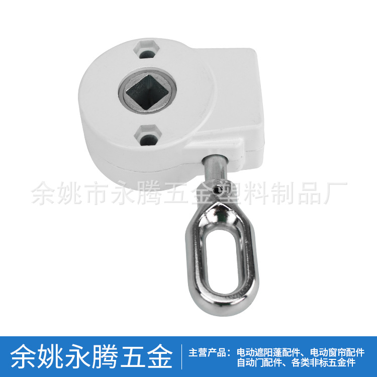 The manufacturer provides 1:7 large aluminum handle gearbox head outdoor retractable awning and folding canopy accessories Item Picture
