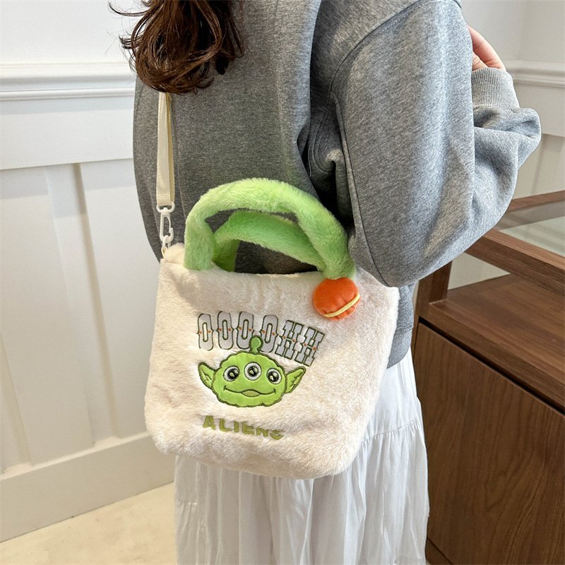 New cartoon Toy Story hand-held crossbody bag, Sanrio claw doll coin purse, factory direct sale details Picture