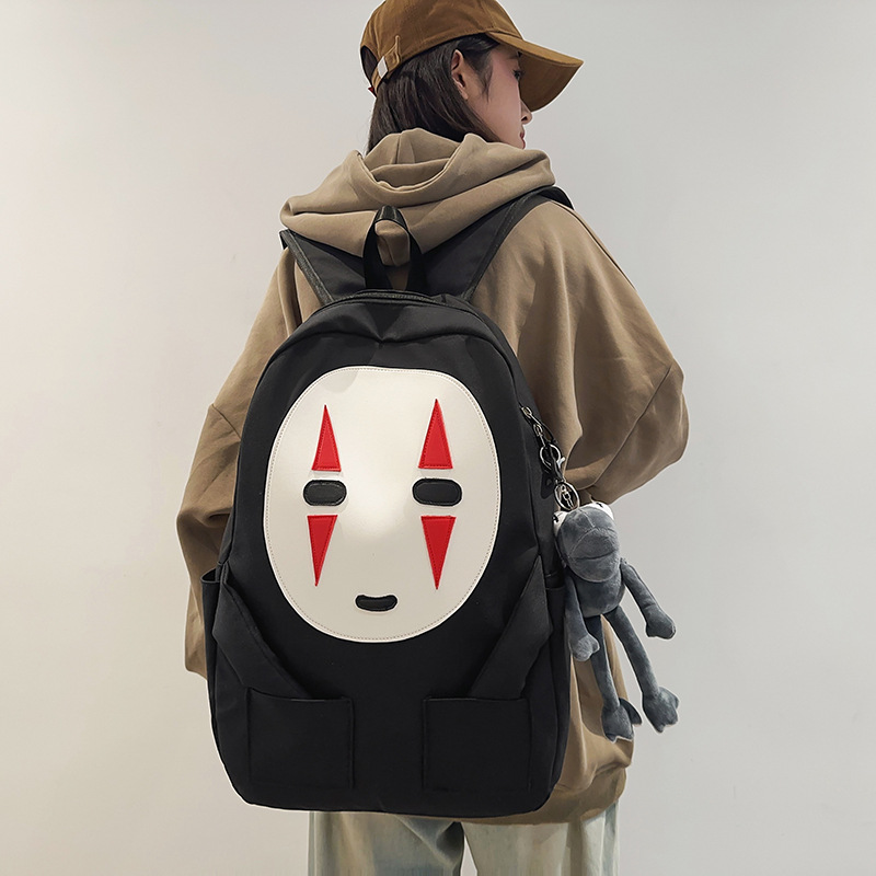 Trendy brand backpacks for men, Japanese-style casual and versatile niche backpacks, lightweight and large-capacity schoolbags for junior high school, senior high school and college students, and women details Picture