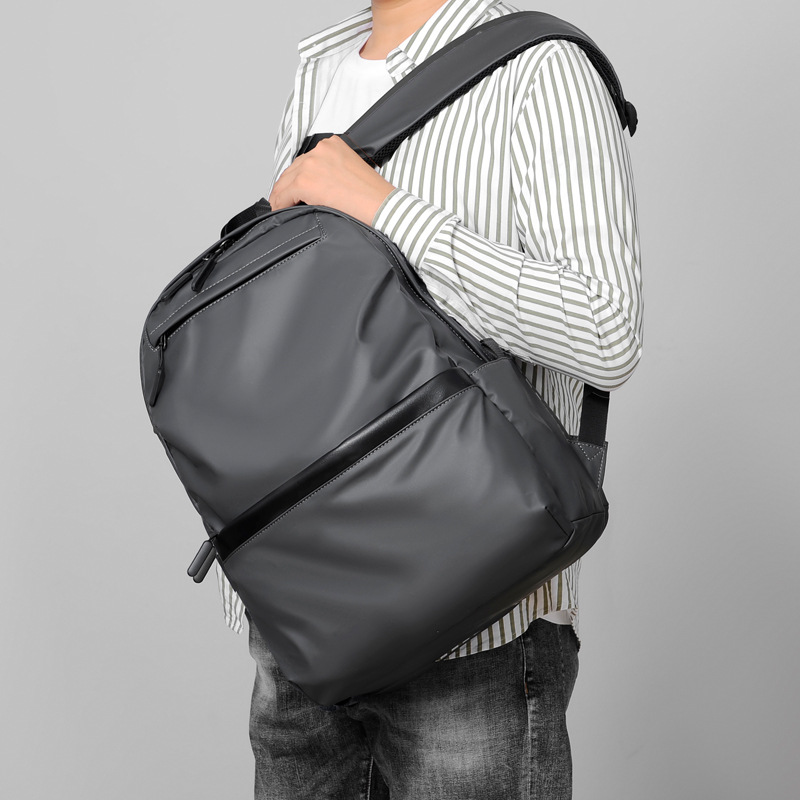 Cross-border fashion backpack, men's high-end large-capacity casual travel backpack, simple gift, business computer bag Specification drawing