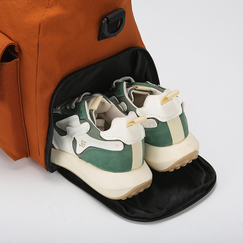 Cross-border travel bags, short-distance business trip luggage bags, large-capacity lightweight travel bags, dry and wet separated hand-held luggage bags Specification drawing