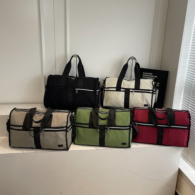 Wholesale of outdoor yoga exercise storage bags, women's dry and wet separation short travel bags, lightweight and fashionable swimming and fitness bags Specification drawing
