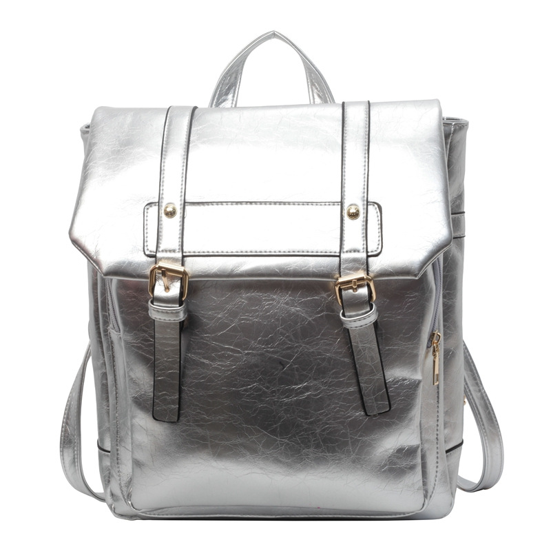 Large-capacity women's 2024 new retro and versatile women's backpack with Korean-style quality business travel bag Item Picture