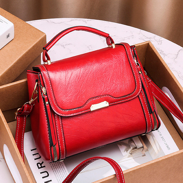 "2022 New style women's crossbody small square bag, retro and fashionable handbag, one-piece consignment for live-streaming sales by Internet celebrities. Specification drawing