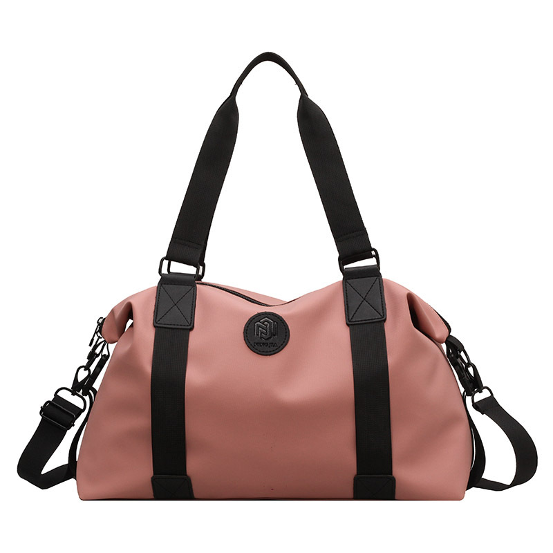Men's large-capacity hand-held Oxford cloth storage bag, sports and fitness bag, women's casual travel luggage bag Item Picture