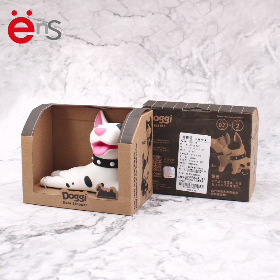 Cute cartoon animals, home safety, plastic door suction door stop, creative no-hole door stop, door handle, door plug Application Scenario