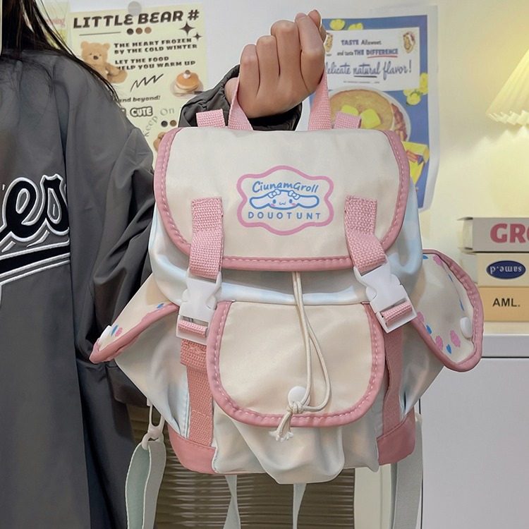 Spring Outing Backpack 2025 New Style Student schoolbag, girls' crossbody bag, Yugui Dog MINI backpack, cute girl Specification drawing