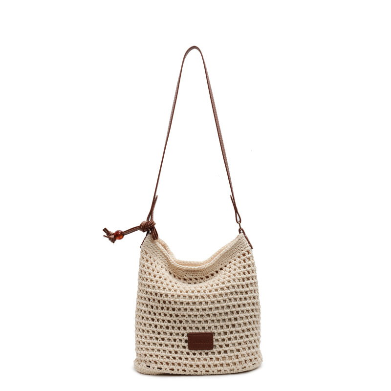 Spring/Summer ins Trendy Woven Bag 2025 New Style Simple, fashionable and casual straw woven bag Large capacity versatile single-shoulder bag Item Picture