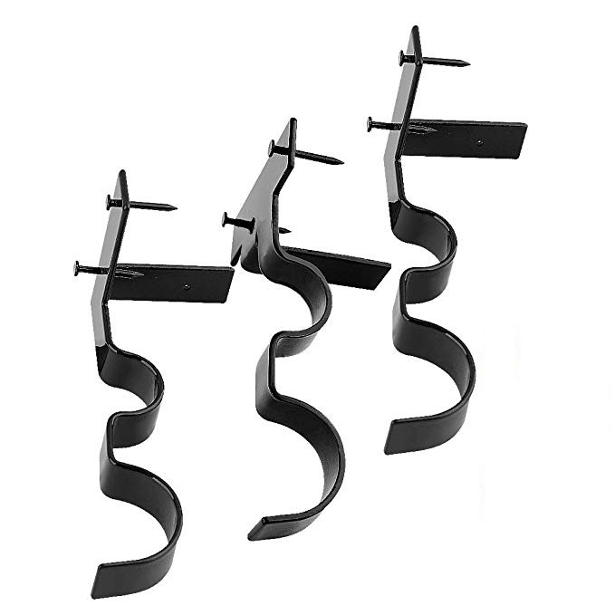 Creative Roman Rod bracket Curtain rod Brackets perforation-free curtain rod bracket Specification drawing