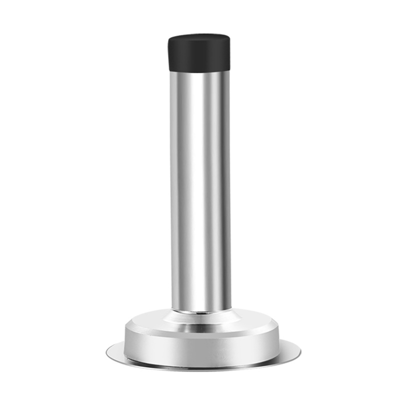 Stainless steel door top extended door stop without drilling, anti-collision rubber entrance door, anti-theft door, glass door, door stopper Item Picture