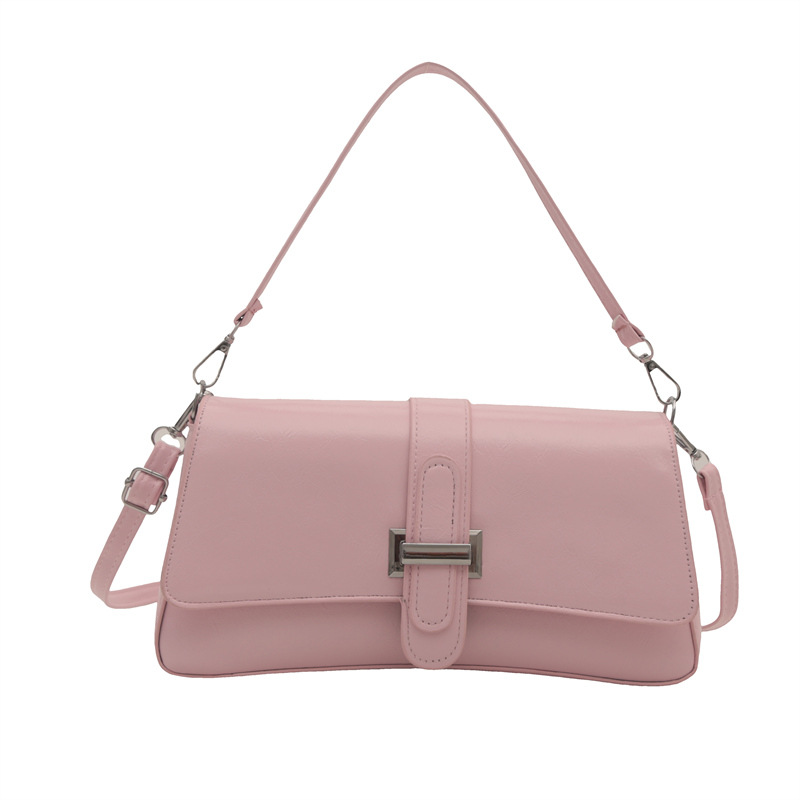 High-end vintage French niche bag 2024 new women's bag, popular commuting single-shoulder underarm bag baguette bag Item Picture