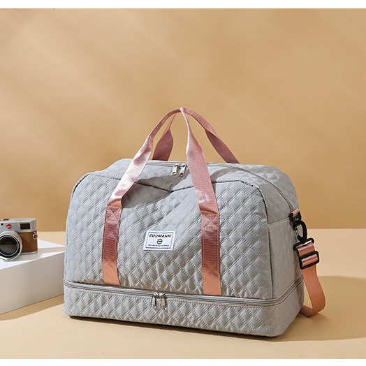 Large-capacity fitness bags, portable short-distance travel bags, yoga and swimming sports travel bags, cross-border wholesale, and luggage bags for going out full figure