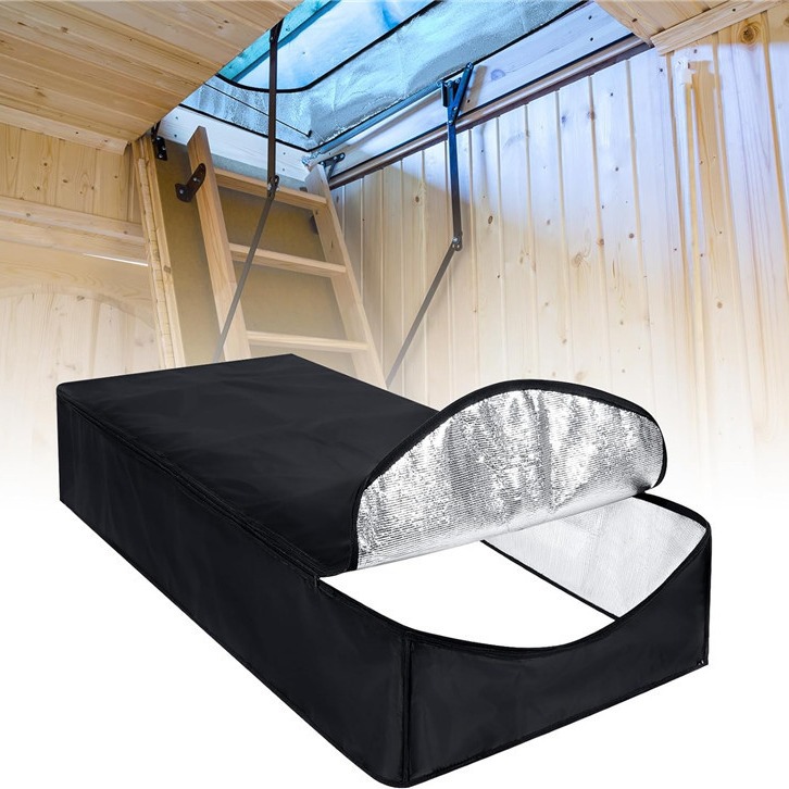 Attic staircase insulation cover, attic hatch insulation cover, fireproof attic ladder insulation cover details Picture