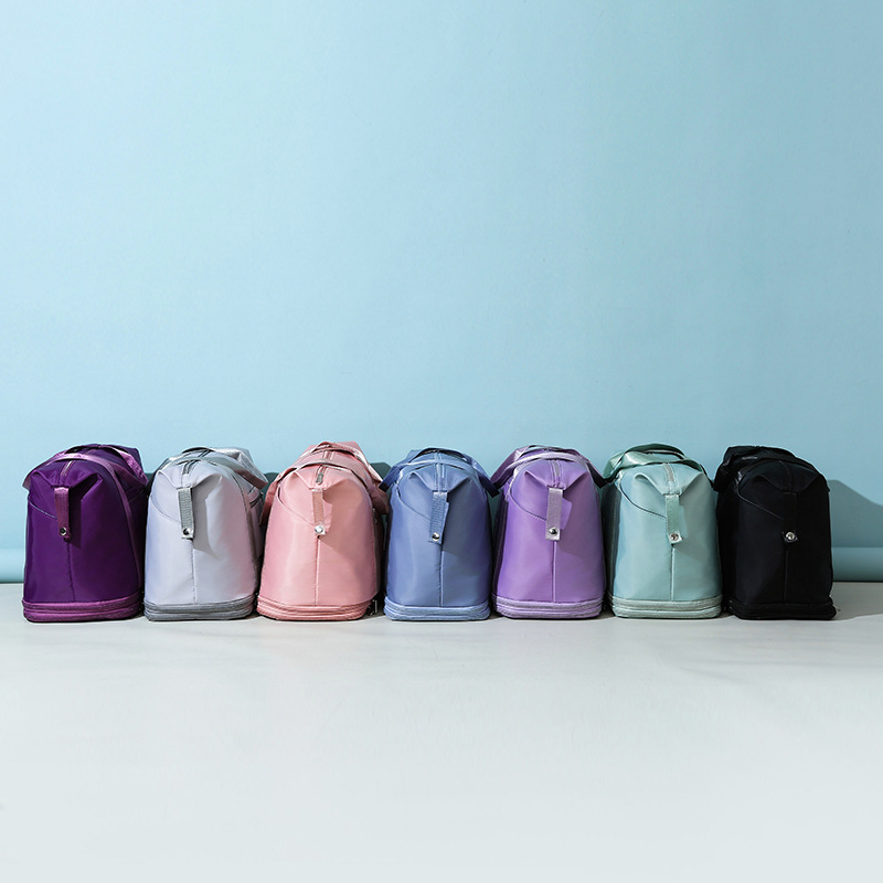 Cross-border handbags, large-capacity multi-functional travel bags, two-layer stretchable maternity bags, sports and fitness bags, with LOGO printing details Picture