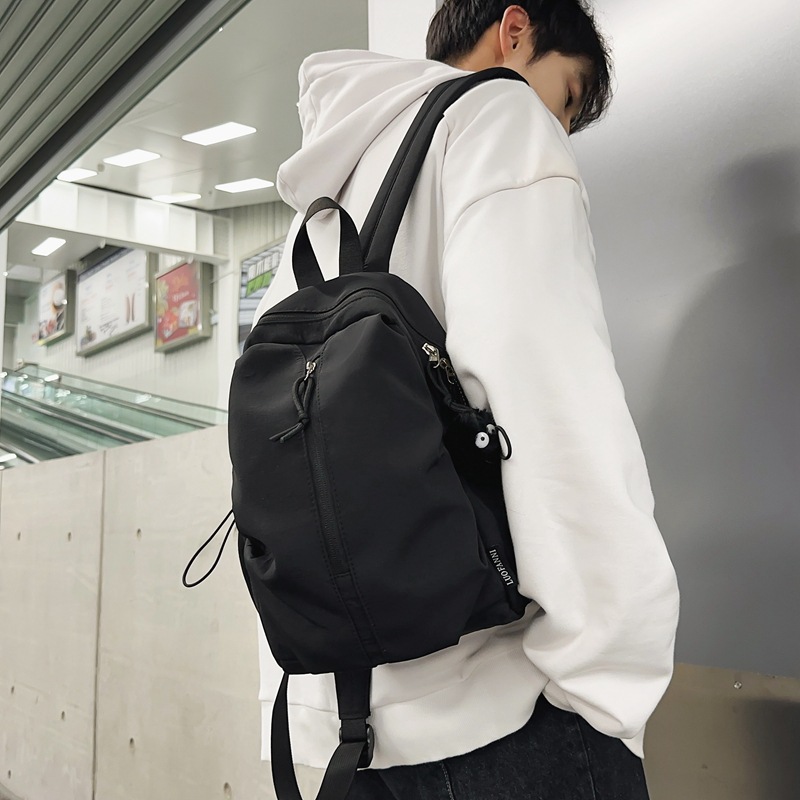 Cross-border backpacks for female junior high school students, large-capacity bags for high school students traveling, lightweight backpacks for college students details Picture