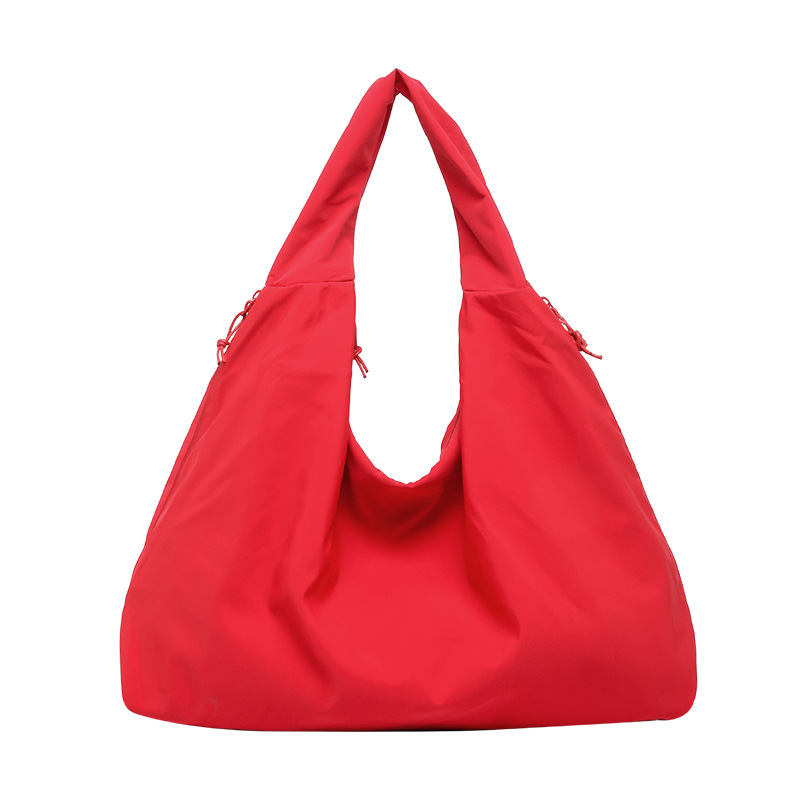 A large-capacity, versatile and laid-back tote bag for women, a new 2025 casual single-shoulder shopping bag with canvas Item Picture