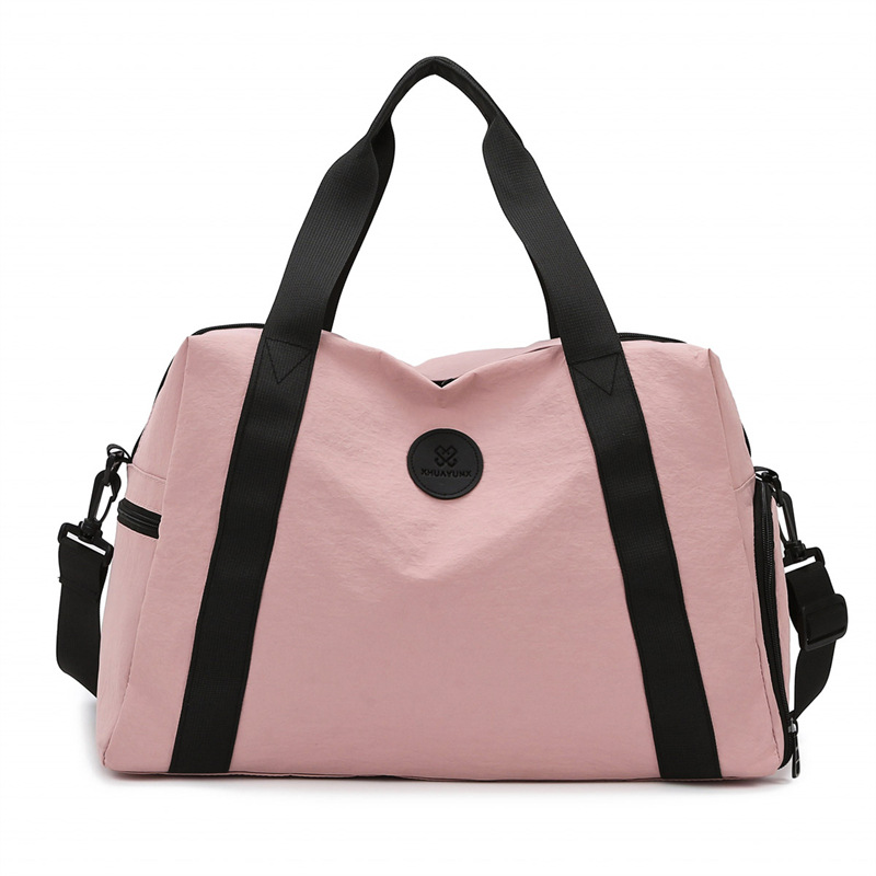 Travel bag, large-capacity handbag, storage bag, dry and wet separation, sports and fitness bag, independent shoe compartment, travel luggage bag Item Picture