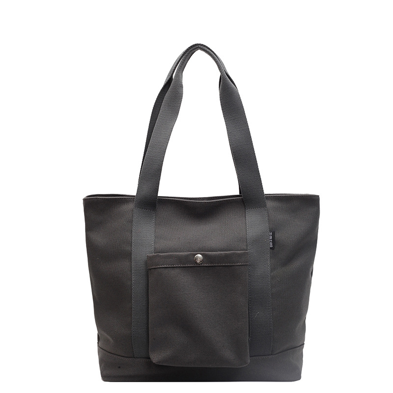 High-end, large-capacity tote bag, canvas bag, Spring/Summer 2025 new style, single-shoulder bag, versatile handbag Item Picture