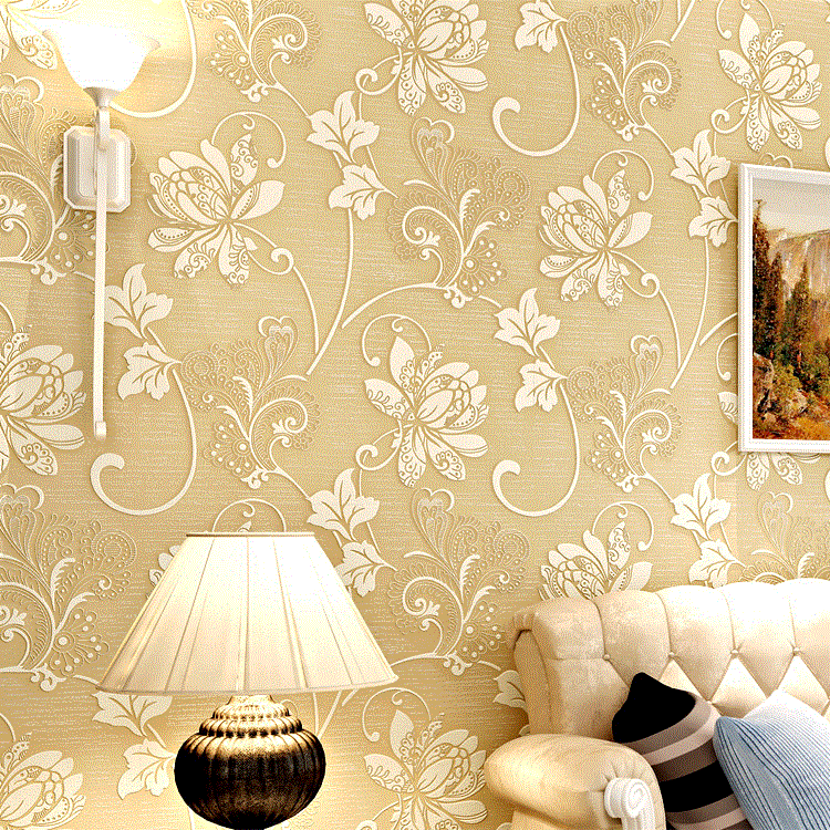 3D stereoscopic wallpaper, self-adhesive vertical non-woven fabric, living room, TV background wall, bedroom, modern children's wallpaper wall stickers Application Scenario