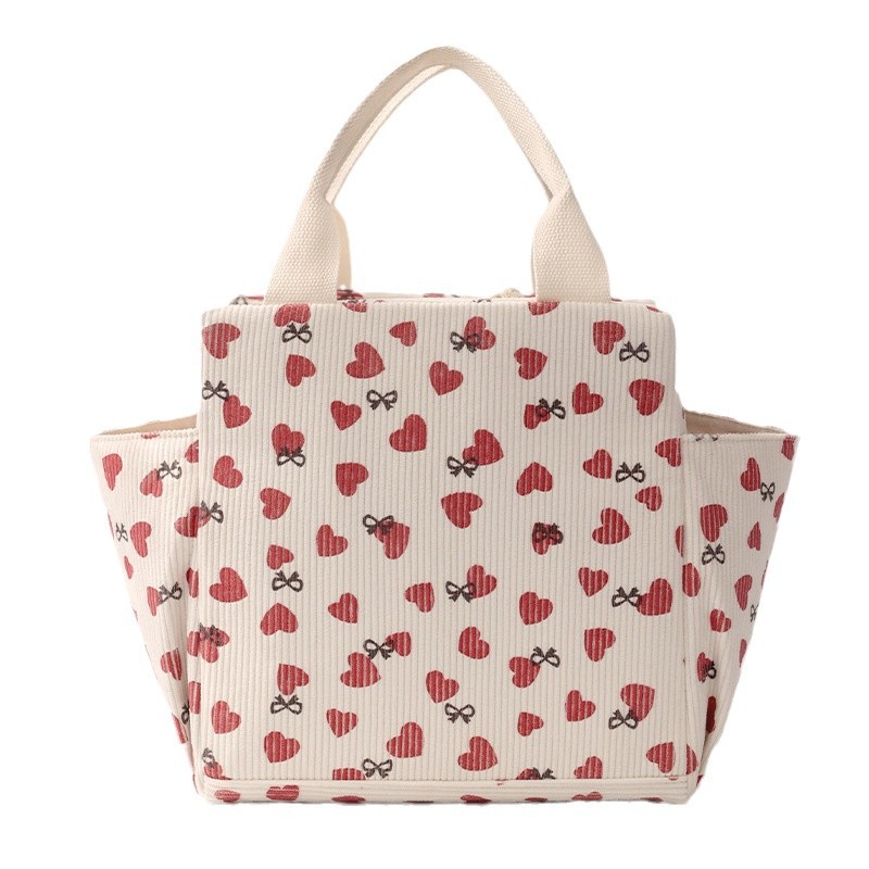 New type of takeout lunch box bag, outdoor picnic large-capacity lunch bag, office worker and student takeout insulated bento bag Item Picture