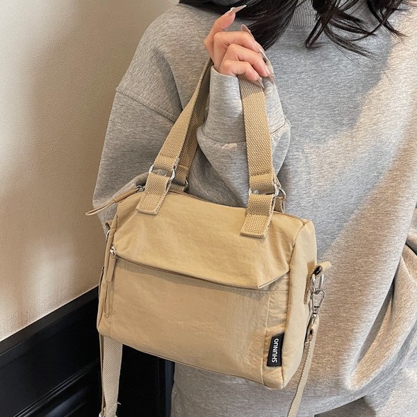 Spring/Summer 2025 new universal women's crossbody bag, sewn Oxford fabric commuter handbag, tote bag, single-shoulder bag full figure