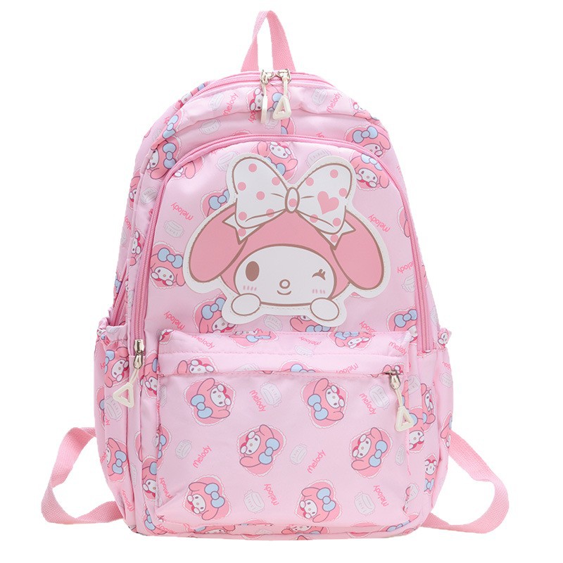 Cross-border cartoon schoolbag, large-capacity, cute backpack for primary and high school students to carry on both shoulders, lightweight travel backpack Item Picture