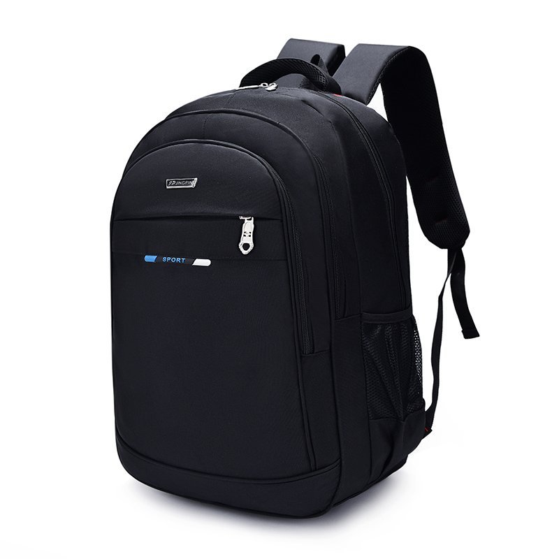New cross-border commuting business backpack, computer bag, large-capacity, simple men's travel backpack, college student schoolbag Item Picture