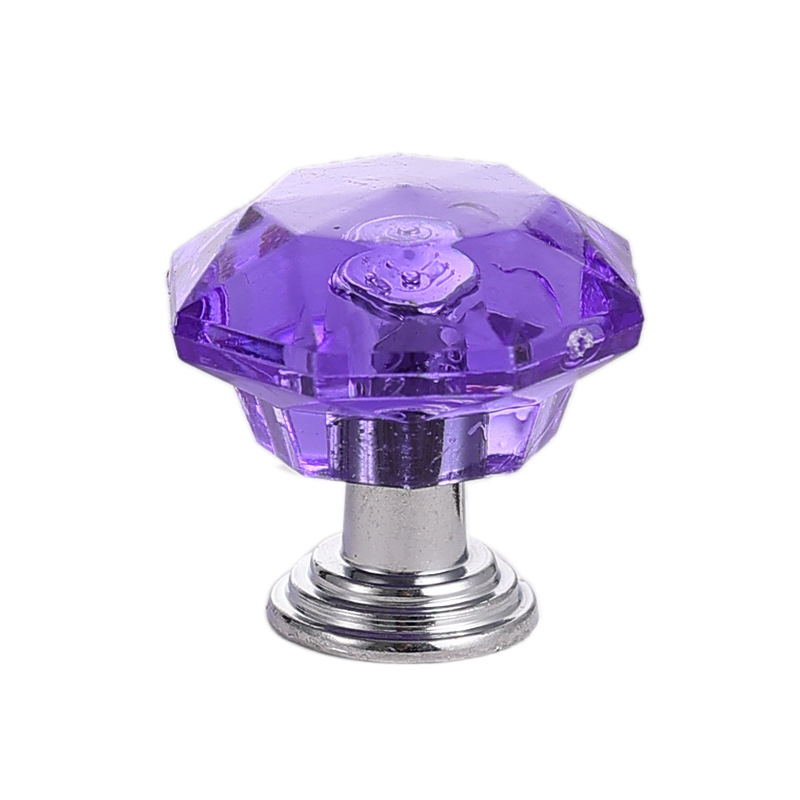 Plastic handle 32*36MM drawer small handle, cabinet door handle, lantern, country-style acrylic small handle Item Picture