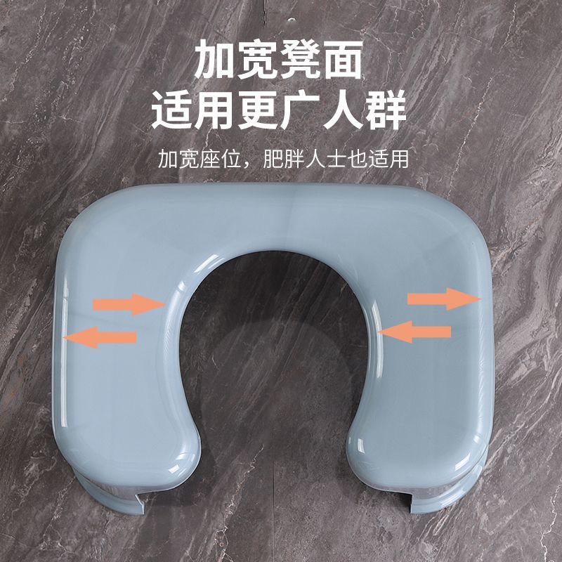 Thickened toilet chairs for pregnant women, reinforced mobile squat toilets, wholesale toilets for the elderly, durable indoor, factory supply Application Scenario