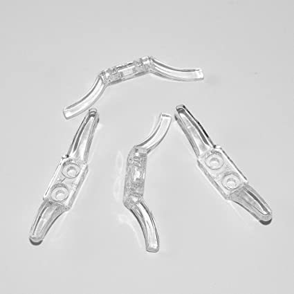 Cross-border wholesale of 4 sets of roller blinds, curtain double-hole rope winder, rope pulling double-hole fixed hook with screw set Item Picture