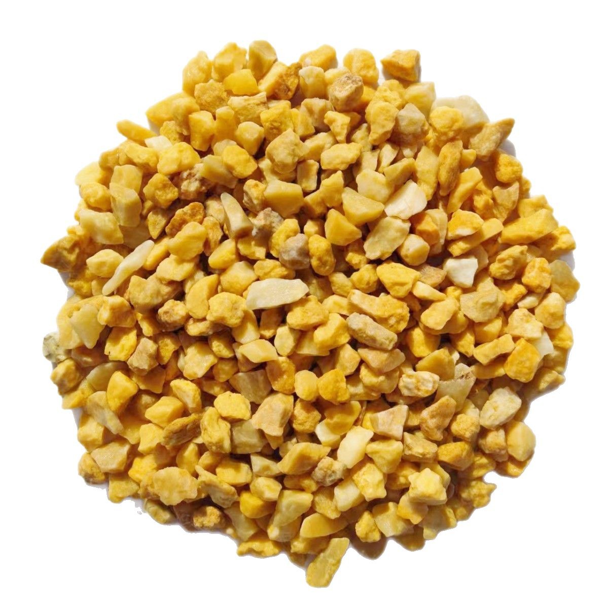 Factory wholesale of yellow pebbles, gravel, stones, washed stones, colored pebbles, terrazzo and adhesive stones. Source factory Item Picture
