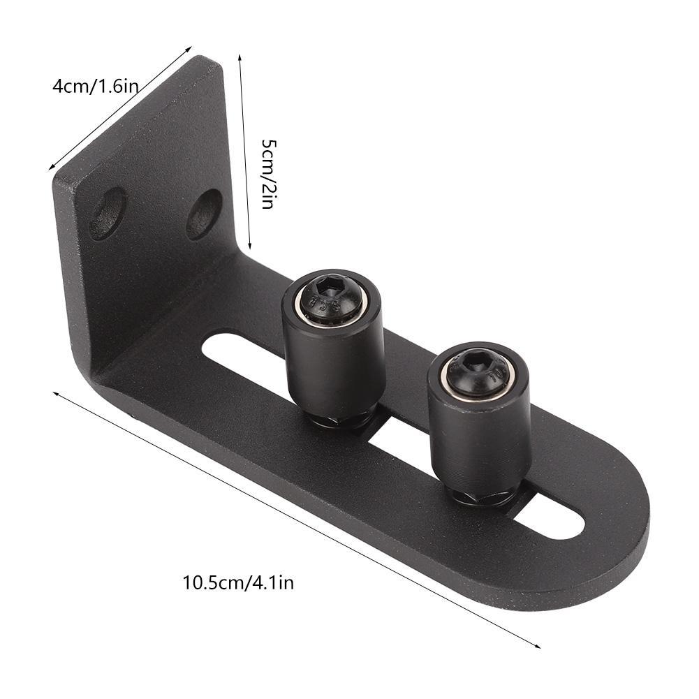 The manufacturer supplies new types of anti-sway devices for barn door hanging rails and American-style sliding door ground guide anti-sway devices full figure