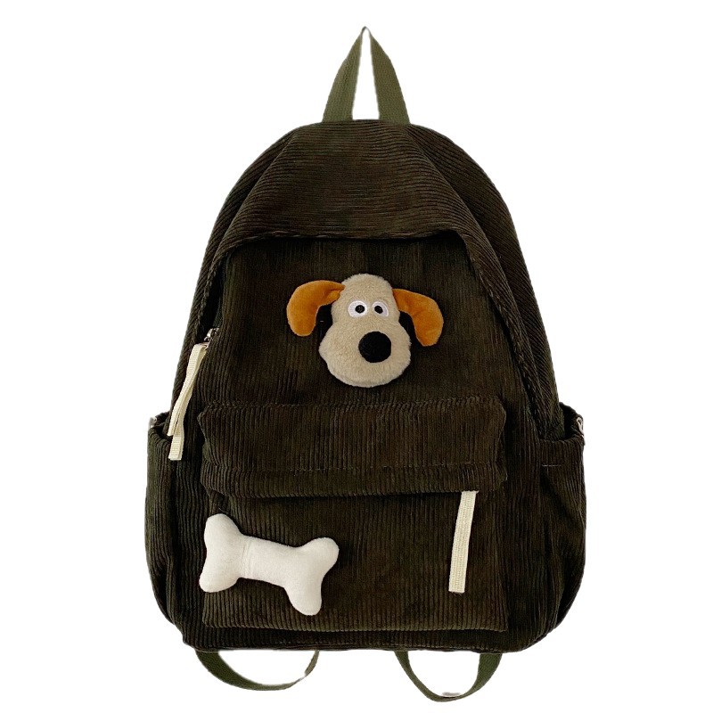 A new cross-border Korean-style schoolbag for girls, a simple and niche backpack for junior high school students, a cute and casual Japanese-style backpack for girls Item Picture
