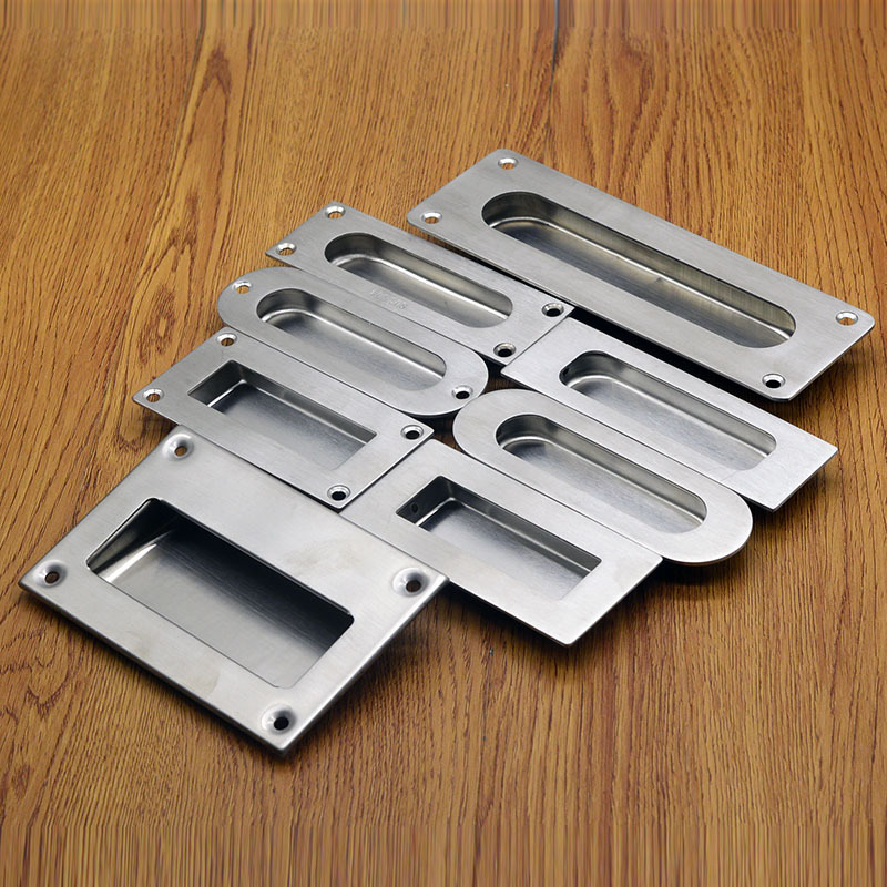 304 stainless steel concealed handle, built-in wardrobe, concealed handle, invisible sliding door, exposed handle Application Scenario