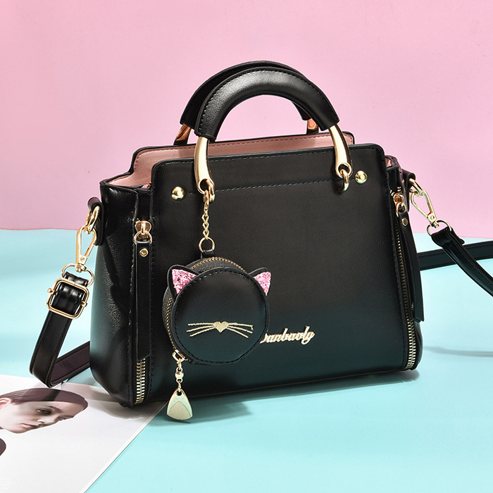 Taizhou pu Bag Women's 2022 New Trendy Korean Style fashionable large-capacity Versatile handbag, women's single-shoulder crossbody bag details Picture