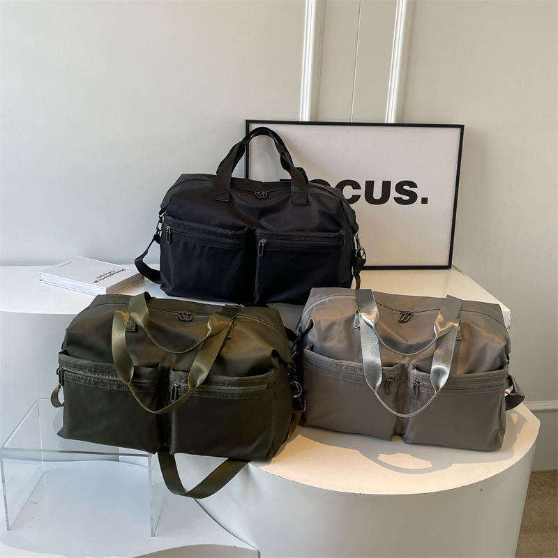 Cross-border wholesale travel bags for both men and women, sports, swimming and fitness bags, large-capacity carry-on luggage bags for going out Specification drawing