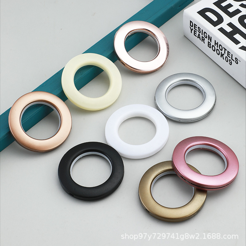 Curtain rings, Roman ring, curtain accessories, curtain round hole ring, curtain buckle ring, perforated ring, curtain fabric Specification drawing
