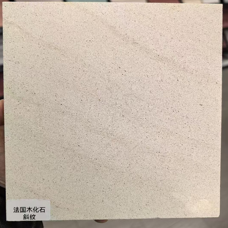 French wood grain inorganic stone hotel apartment wall dry-hanging art cement living room stone irregular artificial stone manufacturer details Picture